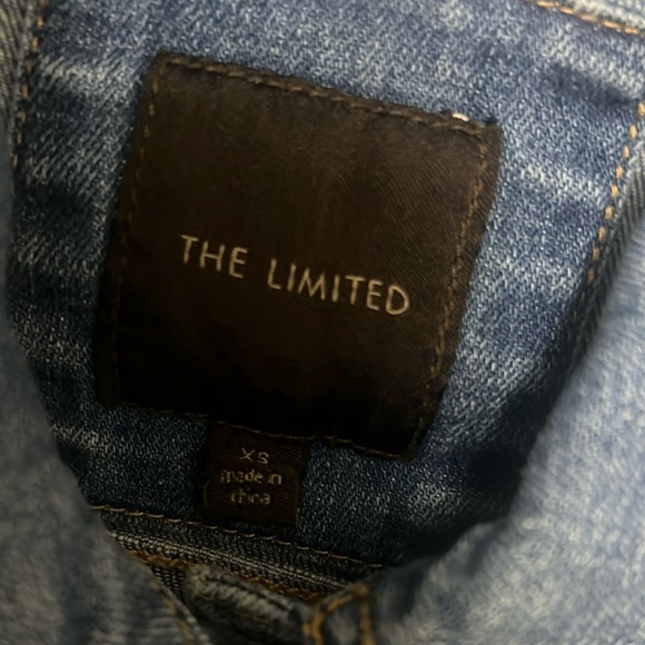 THE LIMITED Women's Blue Denim Jacket, size XS - Picture 2 of 4
